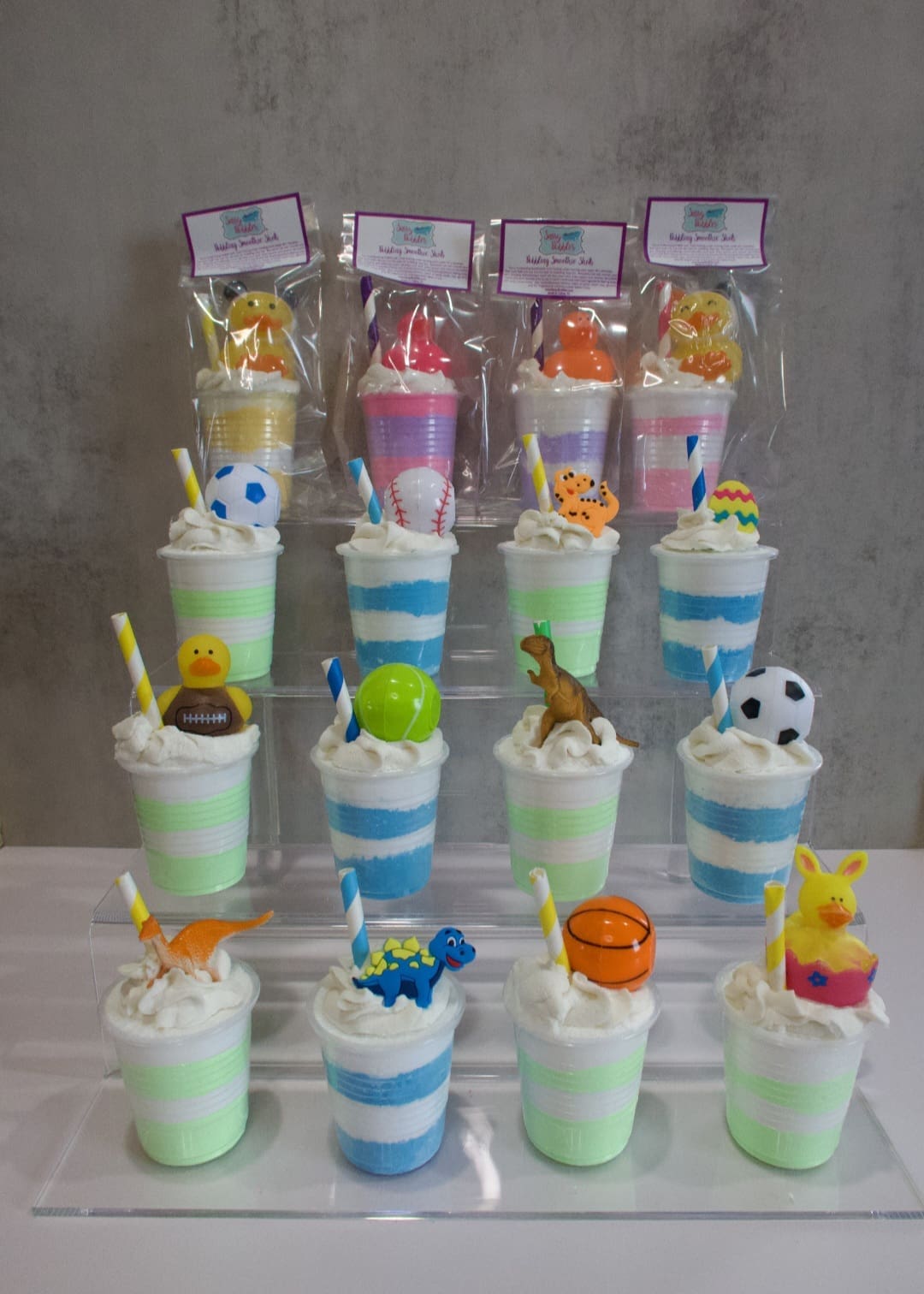 Bubbling Smoothie Shots